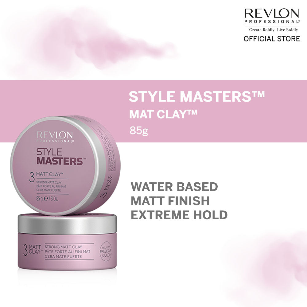 Masters – 85grams Professional Style Clay Colors Distribution Summit Revlon New Matt